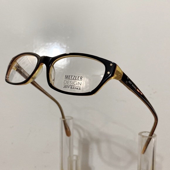 Vintage Jeff Banks ladies eyeglasses, Style B227 Dark Brown - Picture 2 of 4